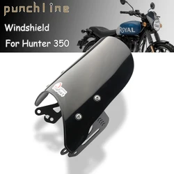 Fit For Hunter 350 2022-2024 Windshield Windscreen Wind Deflectors