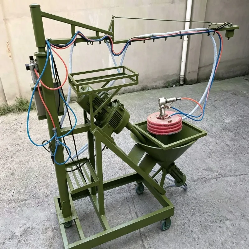 4.5m GRC Spraying Machine GRC/GRG Production Mortar Spraying Machine Glass Fiber Sprayer Diesel GRC Pump for Construction Site