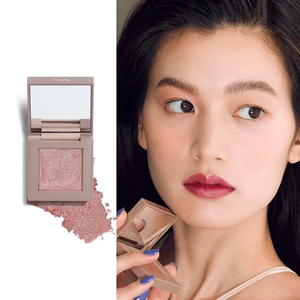 Sombra metálica com glitter, creme espumante, mousse brilhante, iluminador, pigmentos prensados, ouro rosa, paleta de sombras peroladas