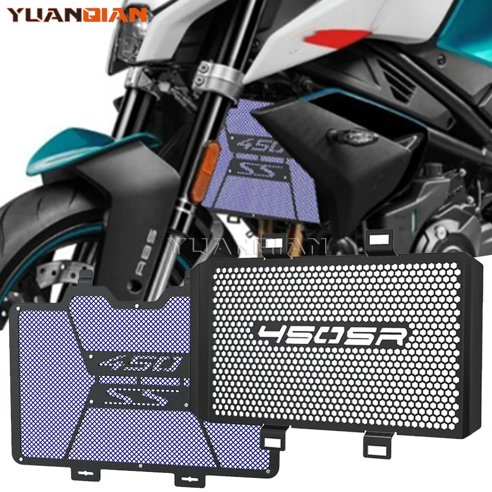 

450SR 450SS 450 Motorcycle Radiator Guard Grille Cover Guard Protector For CFMOTO CF MOTO 450 SR SS 450SRS SS450 2022 2023 2024