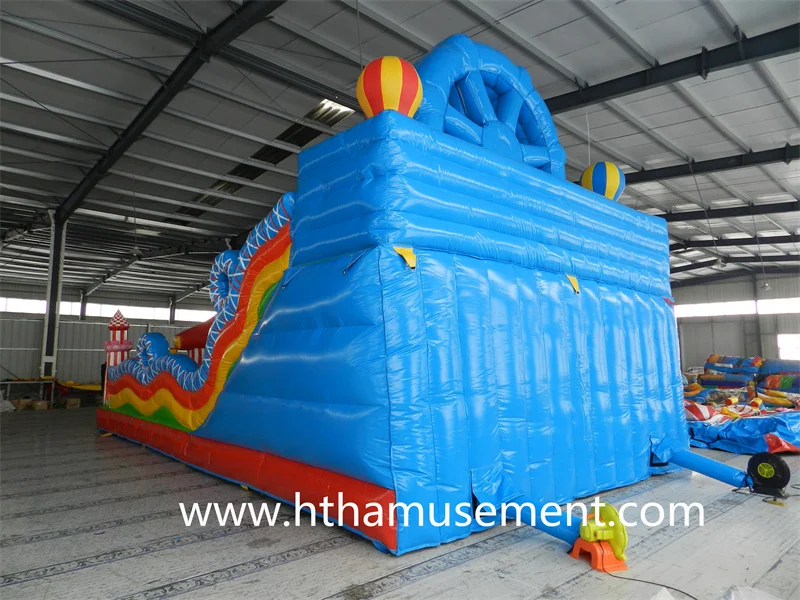 High Quality Commercial Giant Cartoon Theme Inflatable Trampoline Castle Amusement Playground PVC Material 10x6m Size 20-Person