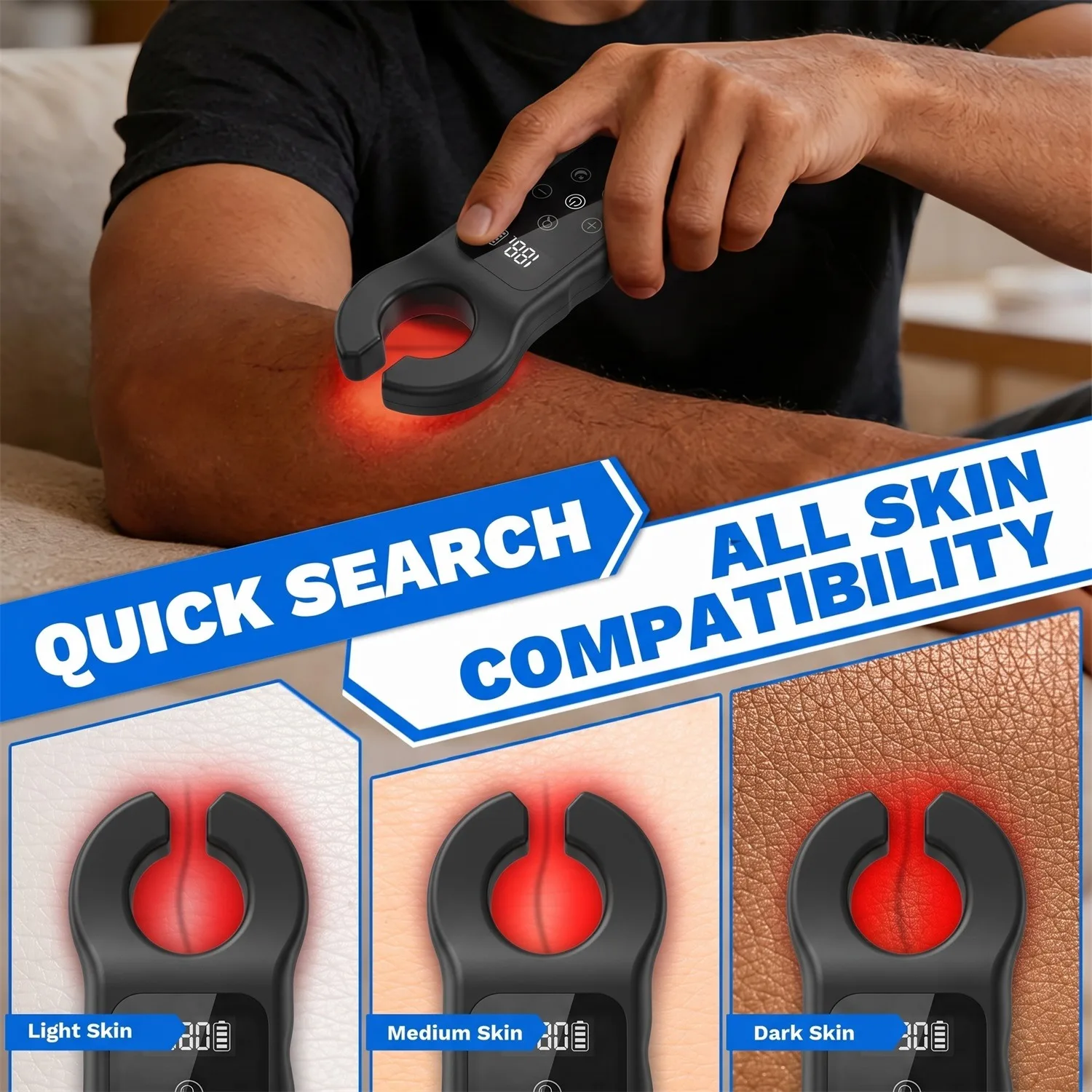 Handheld Infrared Vein Detector Portable Blood Vessel Locator Machine LED Vein Scanner Medical Vein Finder Device Lamp USB