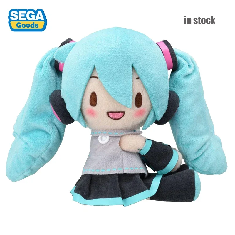 

In Stock Original SEGA Hatsune Miku Plush Toys Miku Fufu Dolls Formula Clothes 15Cm Anime Collection Plush Toys for Kids Gift