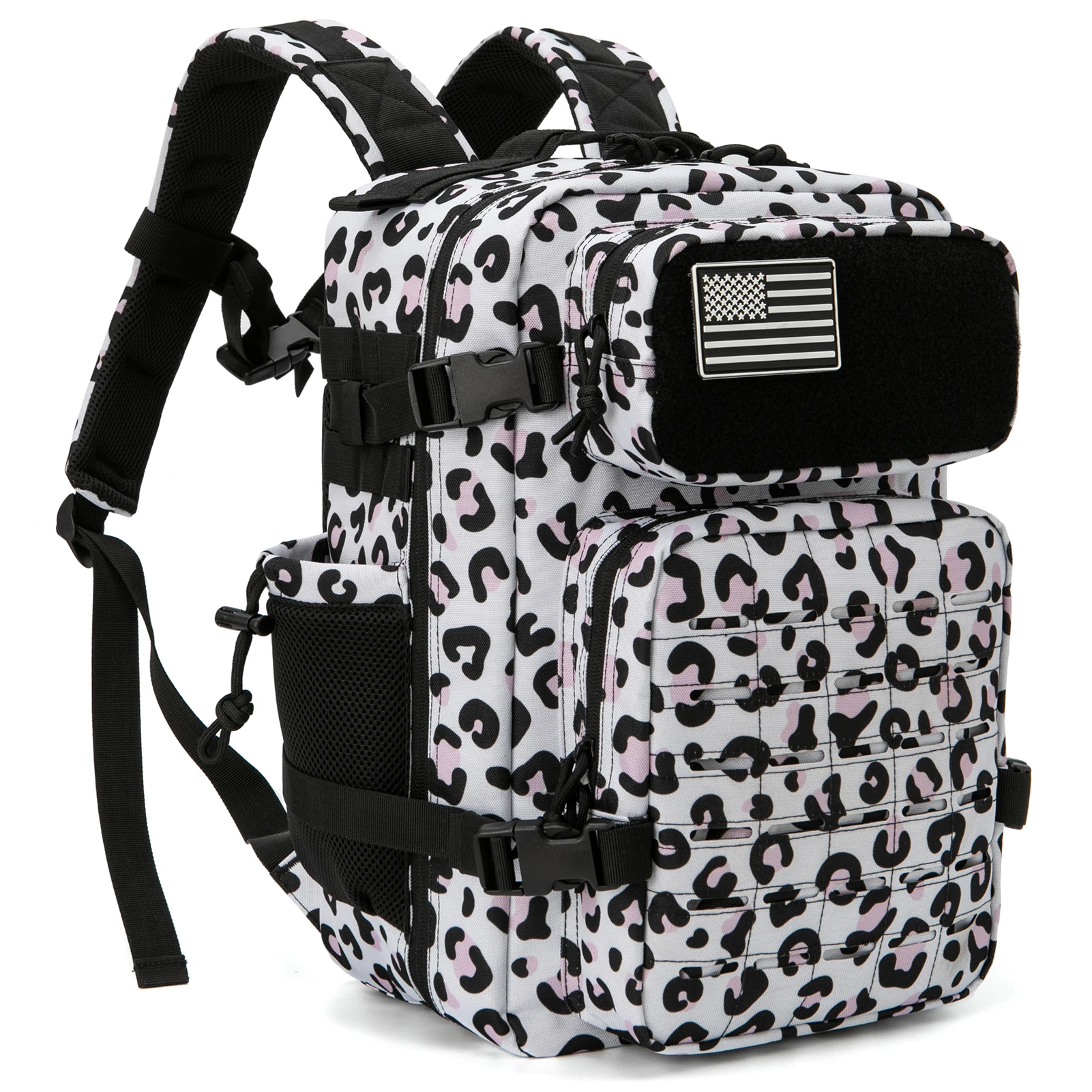 Mochila táctica Molle 25L con corte láser para supervivencia gimnasio - imagen 4