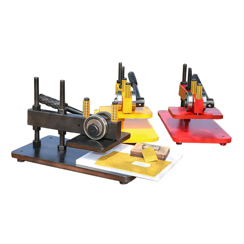 12x18cm Cantilever Hand Leather Cutting Machine,BateRpak Manual Press,Leather Die Cutting Machine