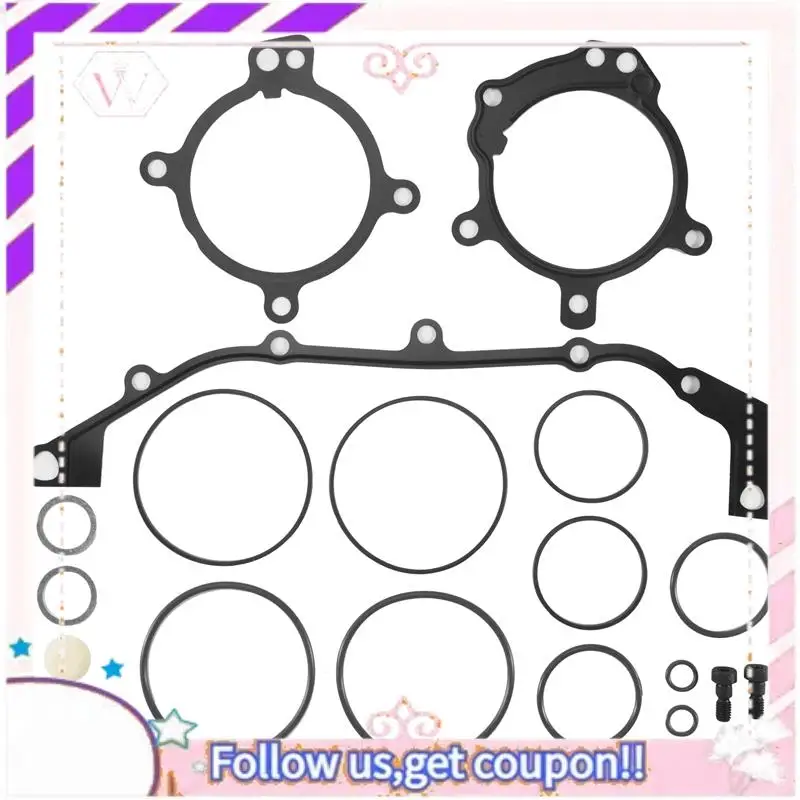 

A76T-For BMW Dual Vanos O-Ring Seal Repair Kit E36 E39 E46 E53 E60 E83 E85 M52tu M54 M56
