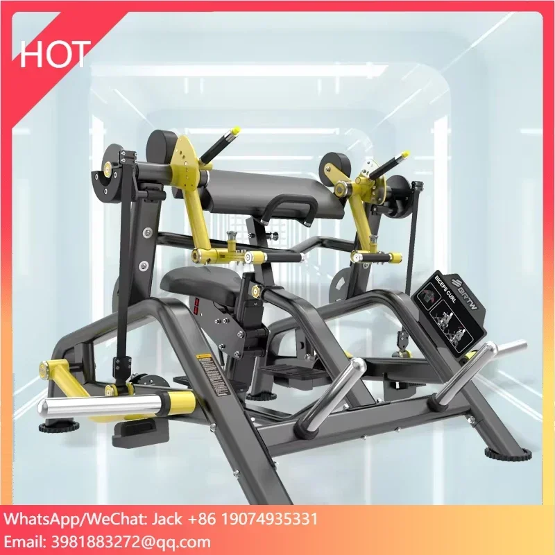 

Brightway Fitness High End Commercial Gym Equipment Power Training Pin Loaded Selection Seated Bicep Curl Machine