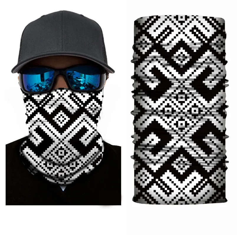 Hiking Scarf Bandana Men Cycling Motorcycle Face Mask Breathable Tube Cover Outdoor Camping Fishing Bicycle Bike Scarves Women