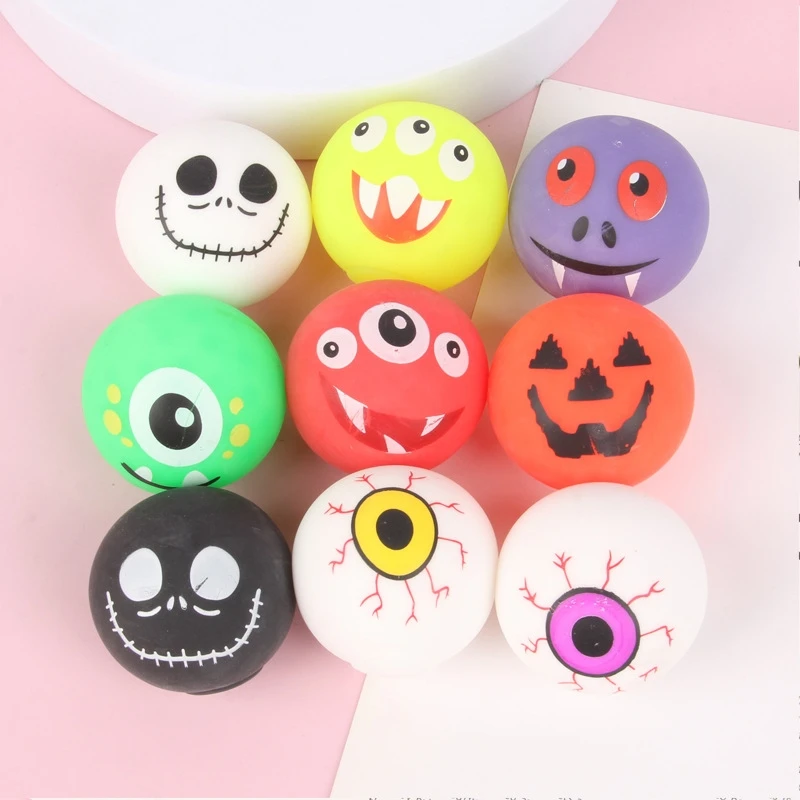 Halloween Pumpkin Toy Blind Box - Surprise Prank Gashapon - Squishy Stretch Fidget Toy for Children's Day Gifts