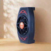 X13 Portable Mini PUBG Game Cooler Air-cooled Mobile Phone Cooling Fan Back-clip Radiator for IOS Android Gaming Cool Heat Sink