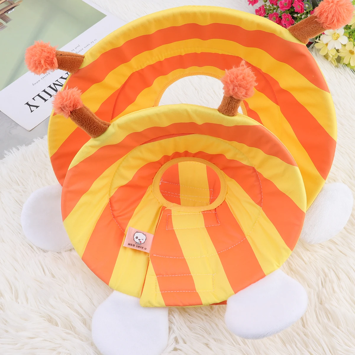 

Protective Anti Bite Ring Bee Circular Collar Round Neck Anti-bite Pet Training