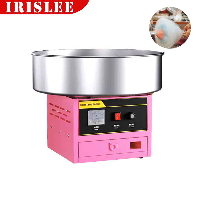 Automatic Stainless Steel Cotton Candy Machine Commercial Plug Radio Marshmallow Machine Electric Marshmallow Machine