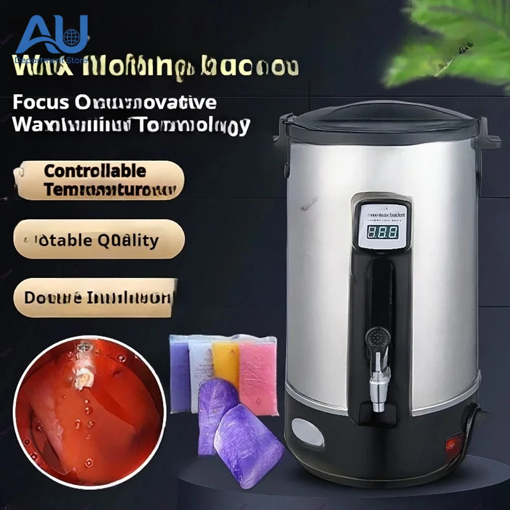 110V 220V Wax Melter Household 8L/10L Wax Soap Melting Machine for Candle Making Fast Heating High Efficiency