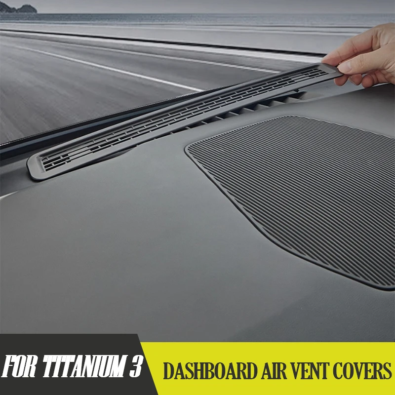 

Dashboard Center Console Air Vent Covers for BYD Leopard Titanium 3 Anti-Clog Dust-Proof AC Vent Guards Interior Accessories