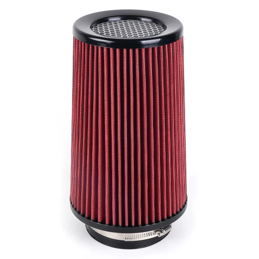 RASTP-3" 3,5" 4" Rennwagen High Flow Kaltlufteinlassluftfilter Drei Größen Konische waschbare Luftfilter 10,6" hoch OFI141 – Detail 14