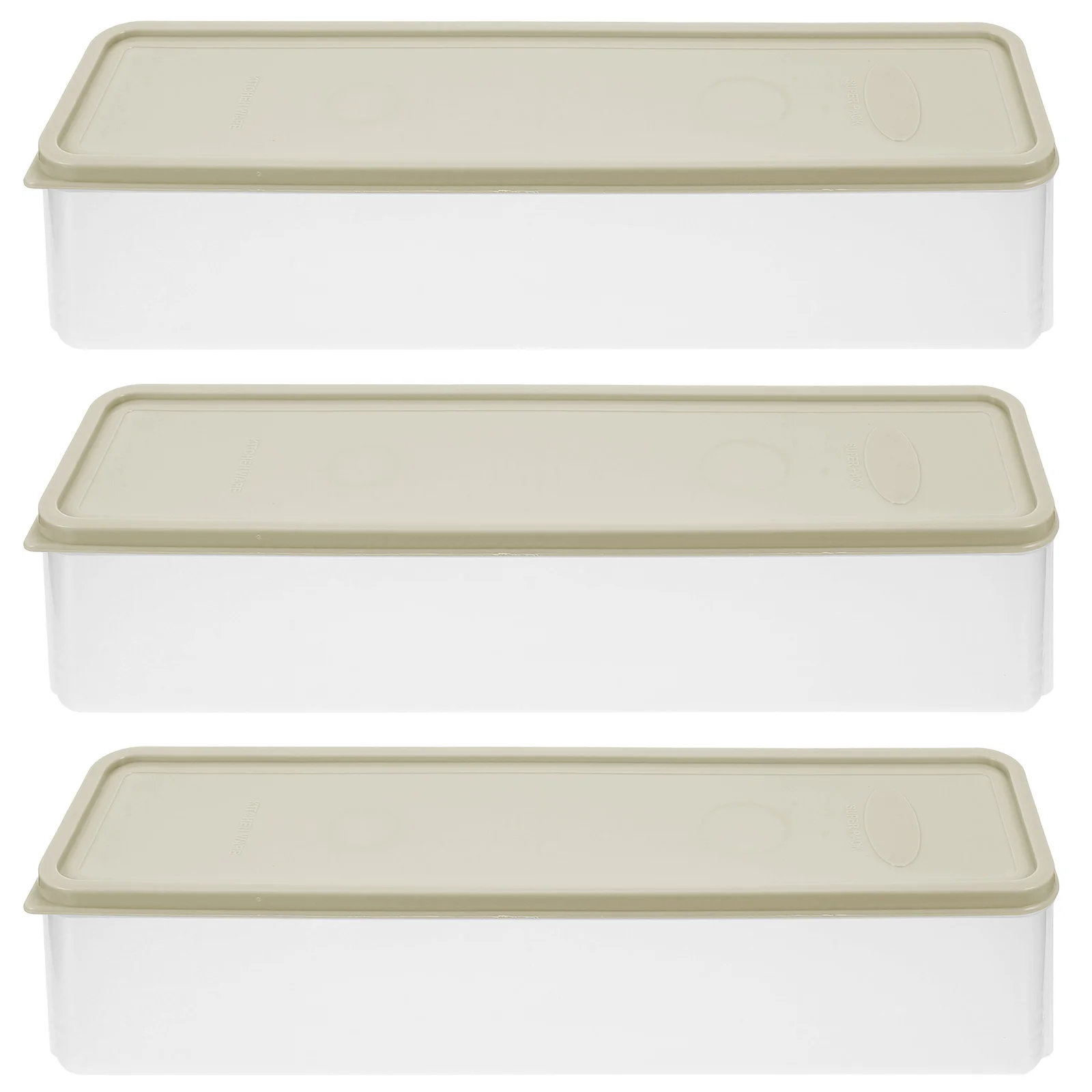 

Pasta Storage Containers Fettuccine Spaghetti Green Sealed Pantry Food Container Kitchen ganization Durability
