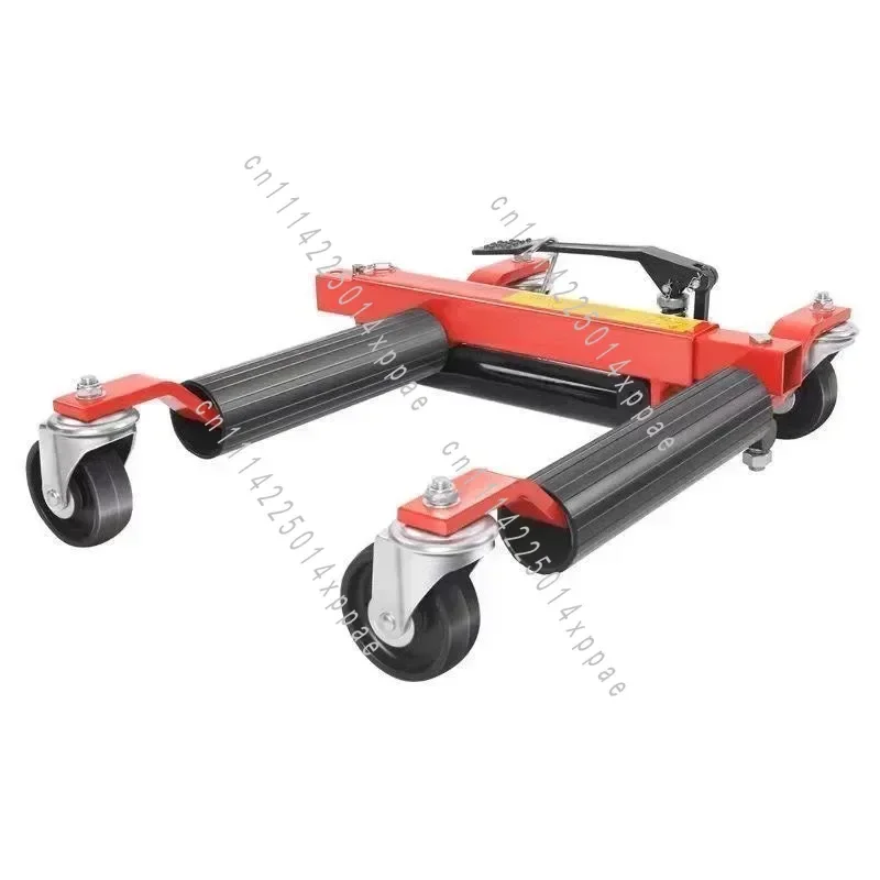 Mechanical Relocation Tool For Property Patrol And Emergency Road Assistance Universal Caster Car Moving Dolly