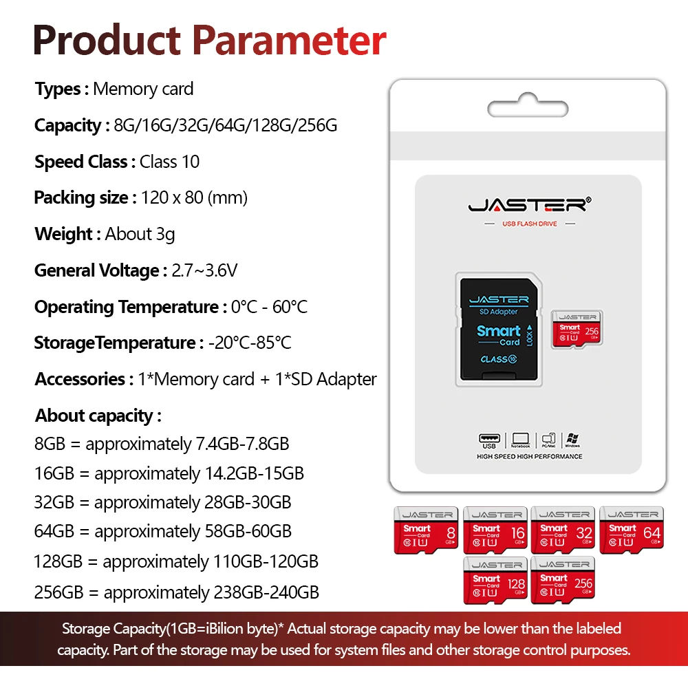 Micro Memory SD Card 256GB 128GB 32GB 64GB SD Card SD/TF Flash Card Class 10 Memory Card for Phone Storage Device Flash Drive
