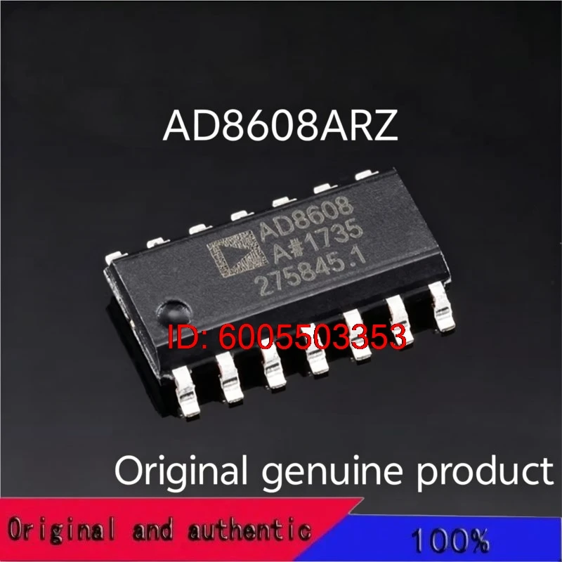 1-10PCS brand new AD8608 AD8608AR AD8608ARZ Original and authentic products encapsulation:SOIC14