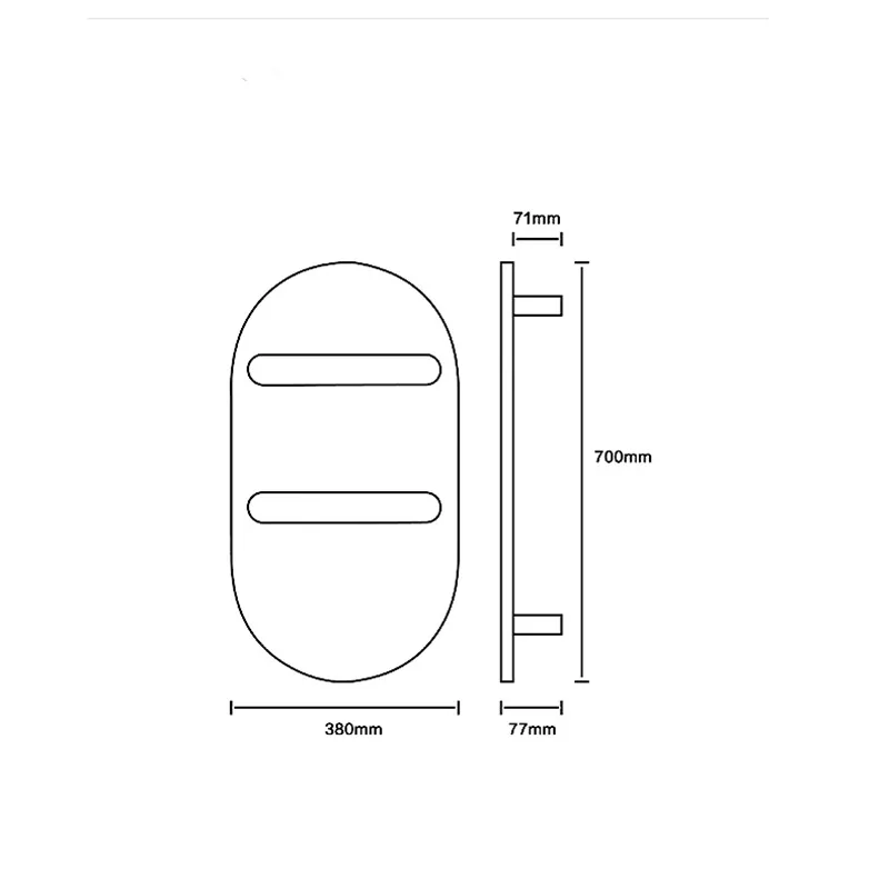 Graphene intelligent electric towel rack household bathroom electric towel rack constant temperature intelligent towel rack