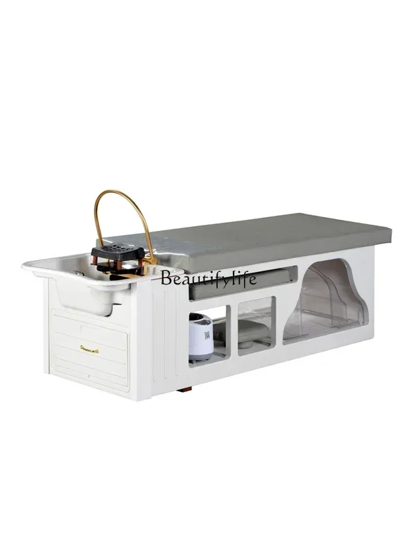 

lx29Head Therapy Bed Thai Head Wash with Constant Temperature Water Circulation Fumigation Multi-Functional Integrated Bed