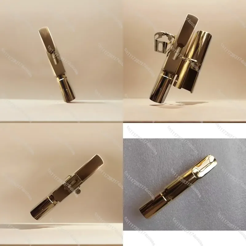 Copper Baritone Saxophone Metal Mouthpiece 1 Set Professional Brass Wind Instrument Accessory for Musicians High Quality