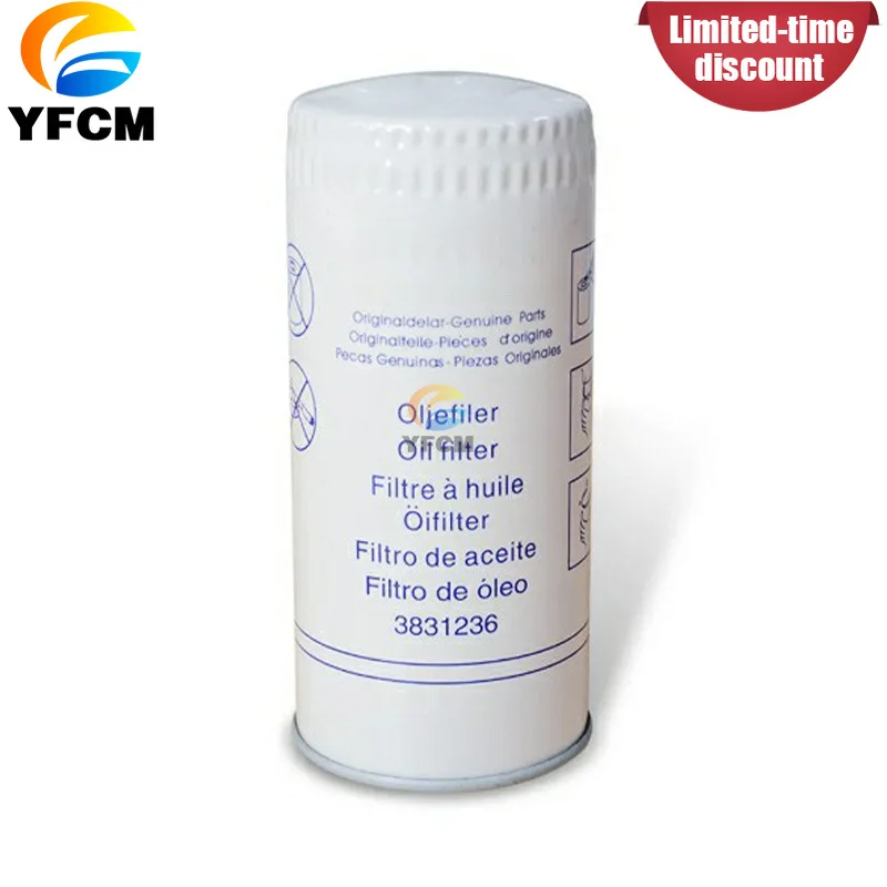 1 PCS 3831236 32/909200 P179518 Generator Filter Element for Construction Machinery