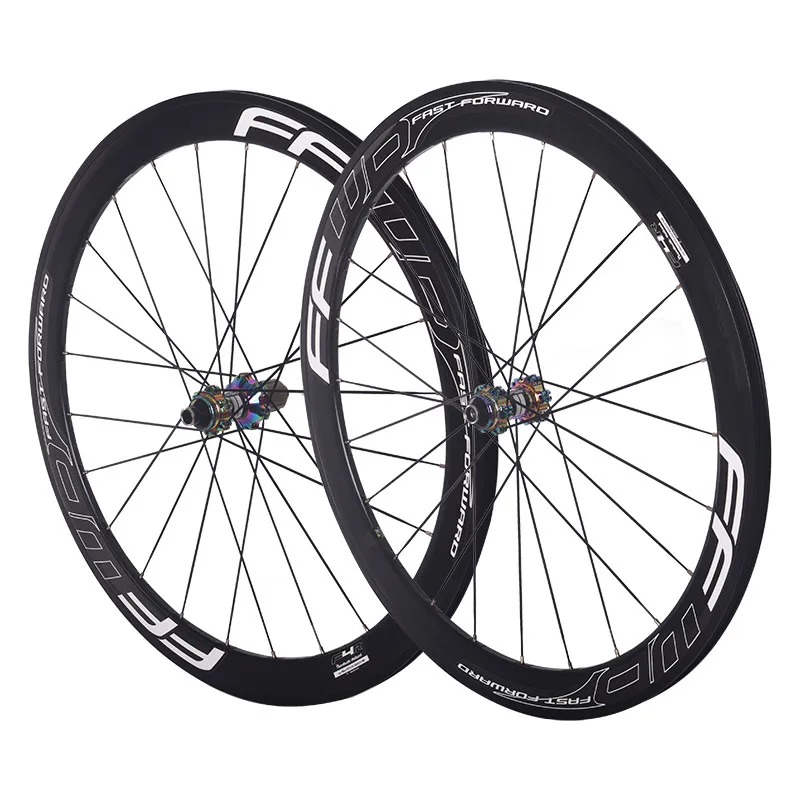 New  700c depth 30/40/50mm bike alloy road wheelset clincher v rims disc brake thru axle center lock hubs road bicycle wheels