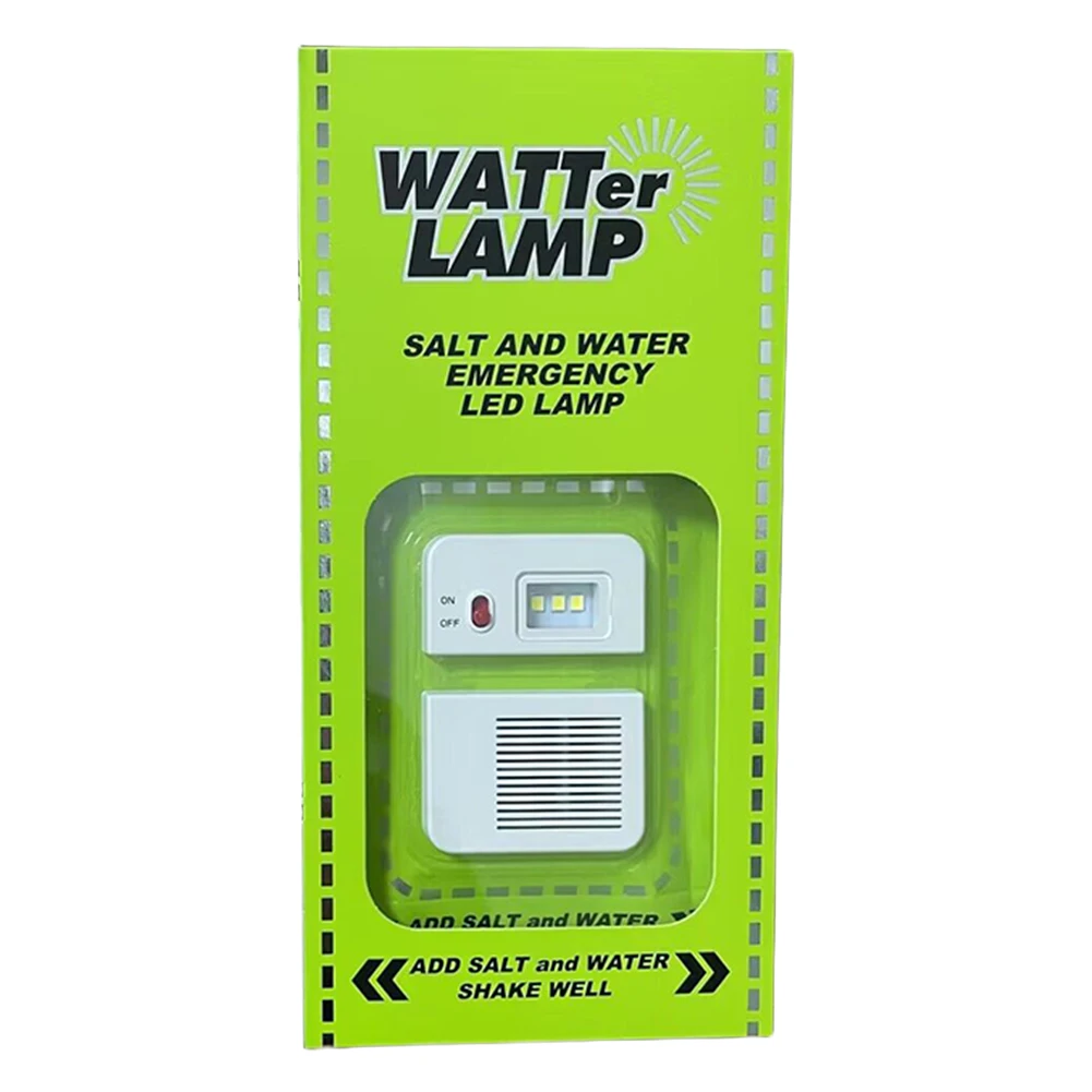 LED-Salzwasserlampen, wasserdicht, tragbar, für Camping, Notfall, wiederverwendbar, Reisezubehör für Nachtangelgeräte