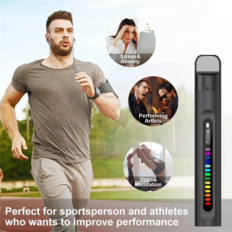 

Breathing Exercise Device Smart Breathing Trainer Breathing Exercise Device With Breath Monitor For Athletes And Sports-A98U