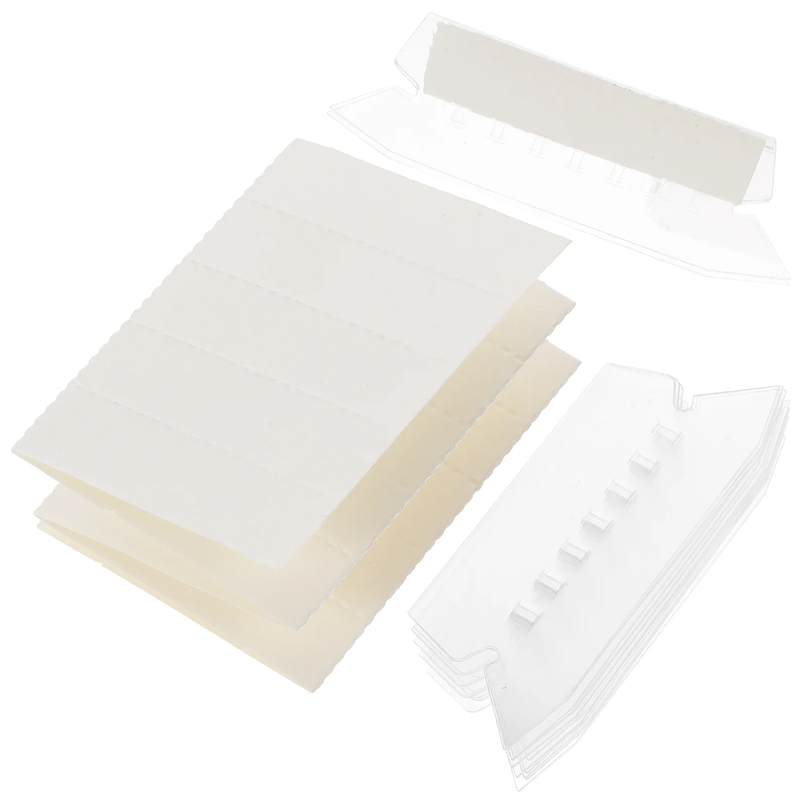 1 Set Hanging File Folder Tabs File Filing Tabs Hanging File Labels Portable File Folder Tabs file folder tabs and inserts