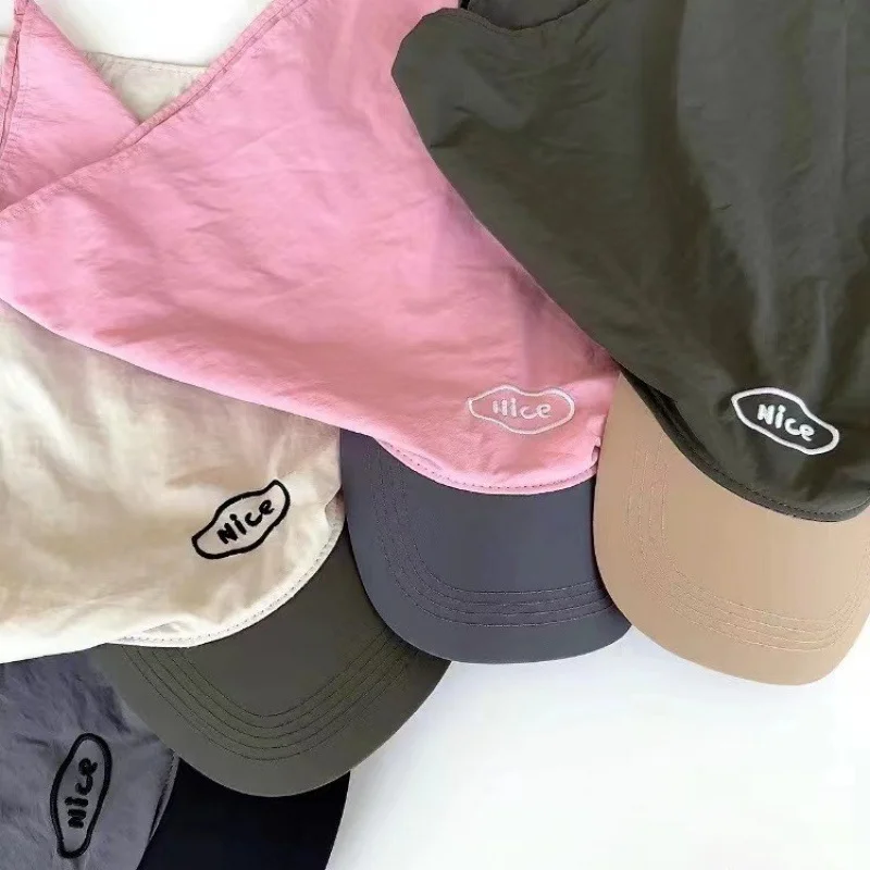 Women's sun hat plaid simple sweet personality fashion trend Korean style multifunctional headwear outdoor beach head scarf