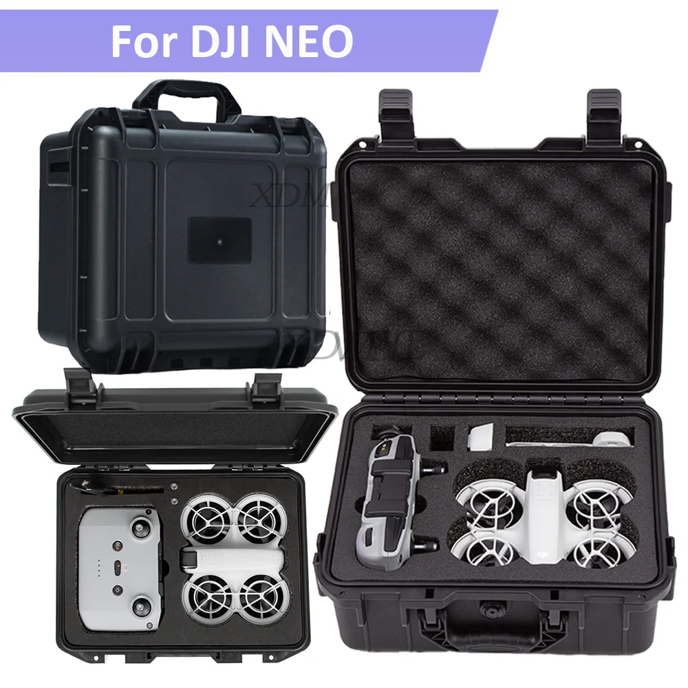 For DJI NEO RC N3 Explosionproof Case Waterproof Box Hard Shell Protective Bag Handbag Shockproof Suitcase Drone Accessories