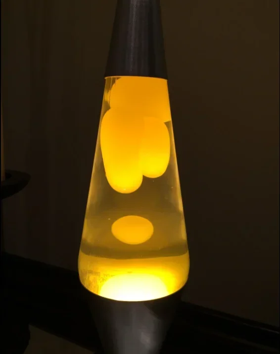 Manufacturer Hot Sale Modern Original Glass Bottle Motion Lavalampe Wax Mini led Lava Lamp Base