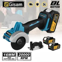 76mm Brushless Electric Angle Grinder Grinding Cutting Machine Cordless Electric Circular Saw Power Tools for Makita 18V Battery
