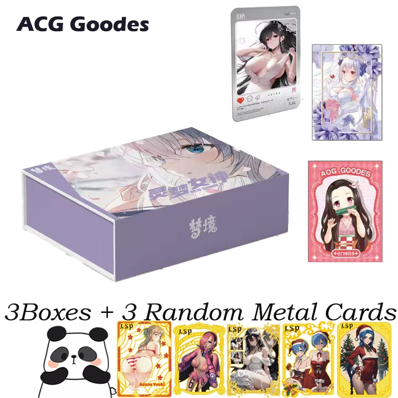 New ACG Goodes Card Goddess Story Card Dream Maiden Anime Hobby CCG Collection Card LSP SSP Rare Card Toy Gifts