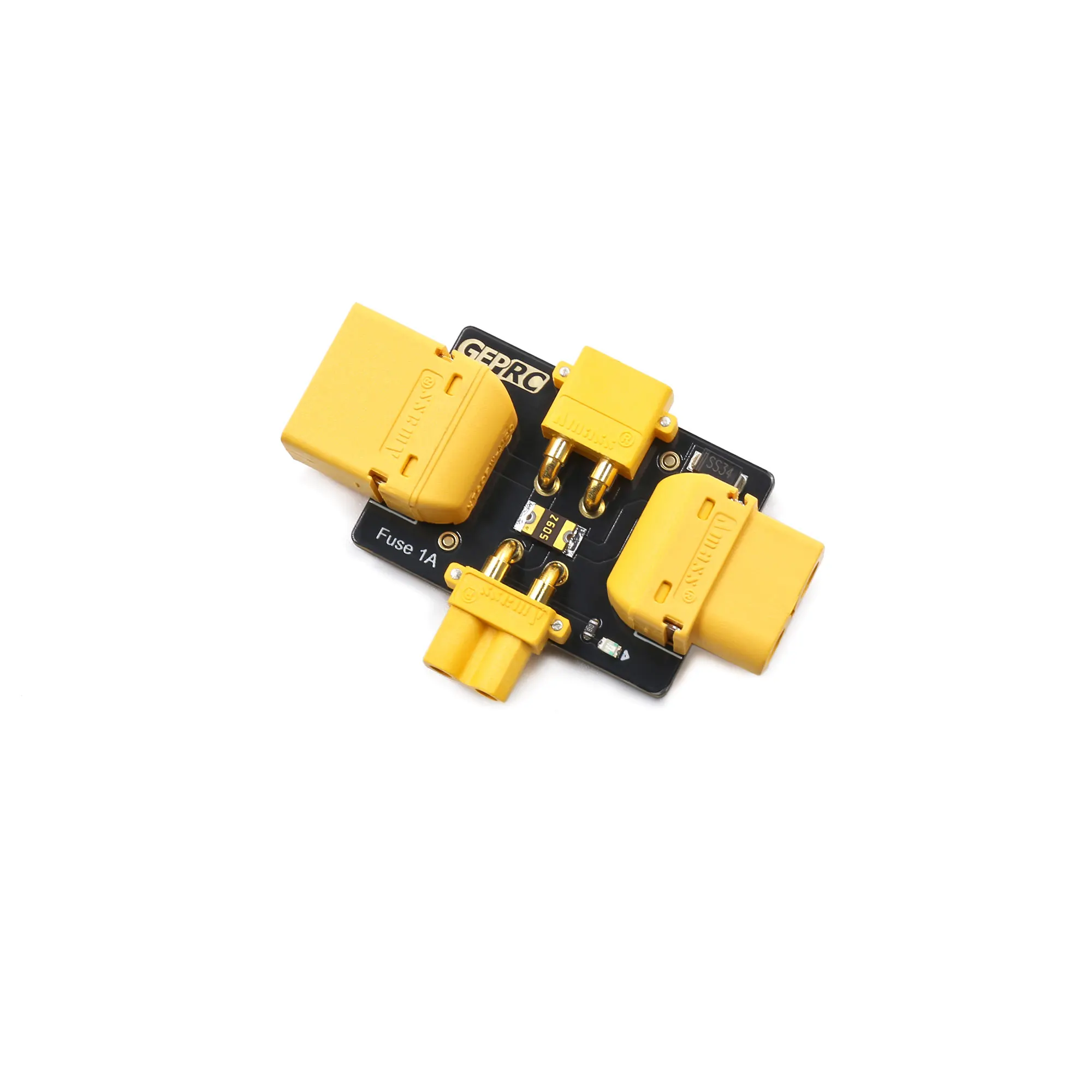 GEPRC Smoke Stopper Anti-Short Circuit FPV Protection Board, XT30 XT60 Universal 1-6S LiPo Smoke Prevent Fuse Board