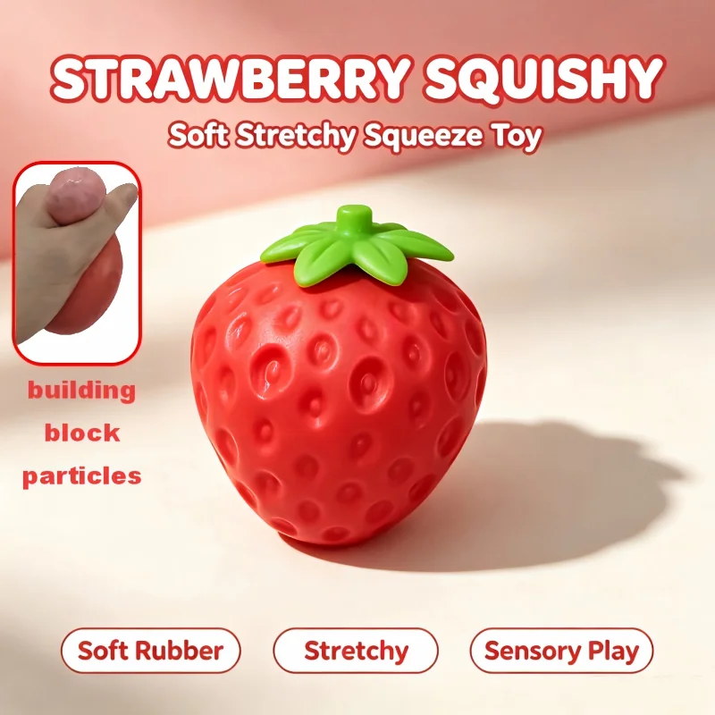 Fruit Squishy Squeeze Toys 5 P - Kids Toys Set review and price
