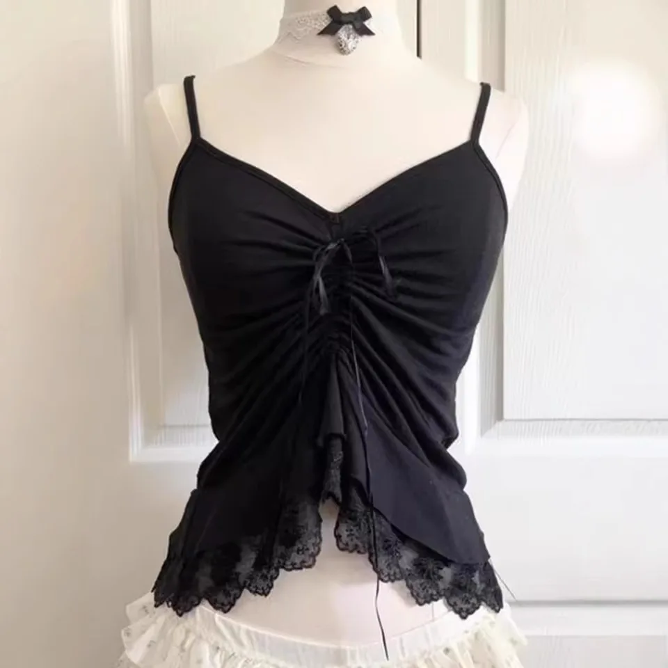 

New Sexy Hottie Temperament Elegant Irregular Summer Suspender Top