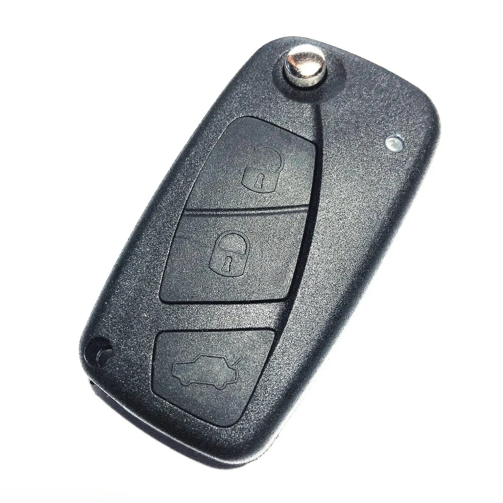 New 3 Button  BTN for FIAT   Punto Ducato Stilo Panda Flip Folding Remote Car Key Shell Case Cover SIP22 Blade