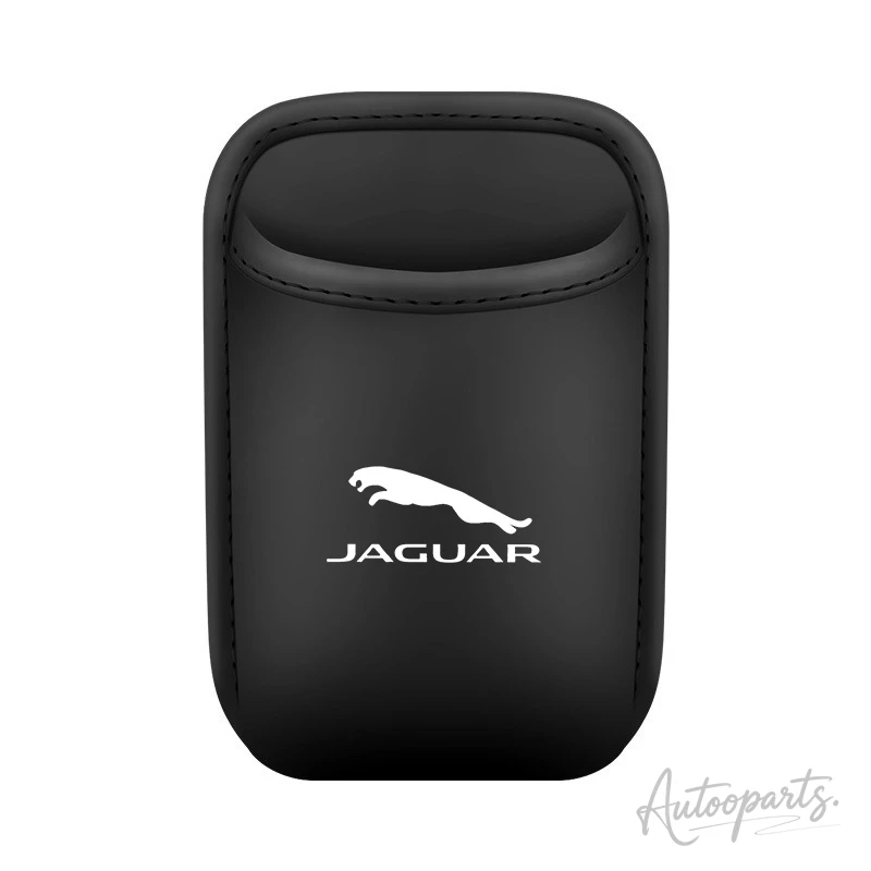

PU Car Door Wall Mounted Storage Auto Logo Storage Hang Pocket For Jaguar XE XF XJ F-Type F-Pace XKR XEL XFL S F XJL XJ6 XJS XFR
