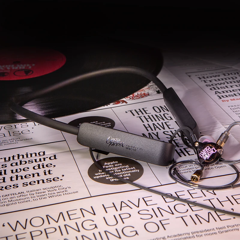 جهاز استقبال Whizzer OF-WM1 اللاسلكي بشريط حول الرقبة لهواتف 2pin 0.78 مم يدعم الميكروفون والتحكم في مستوى الصوت وبطارية طويلة 40 ساعة #2