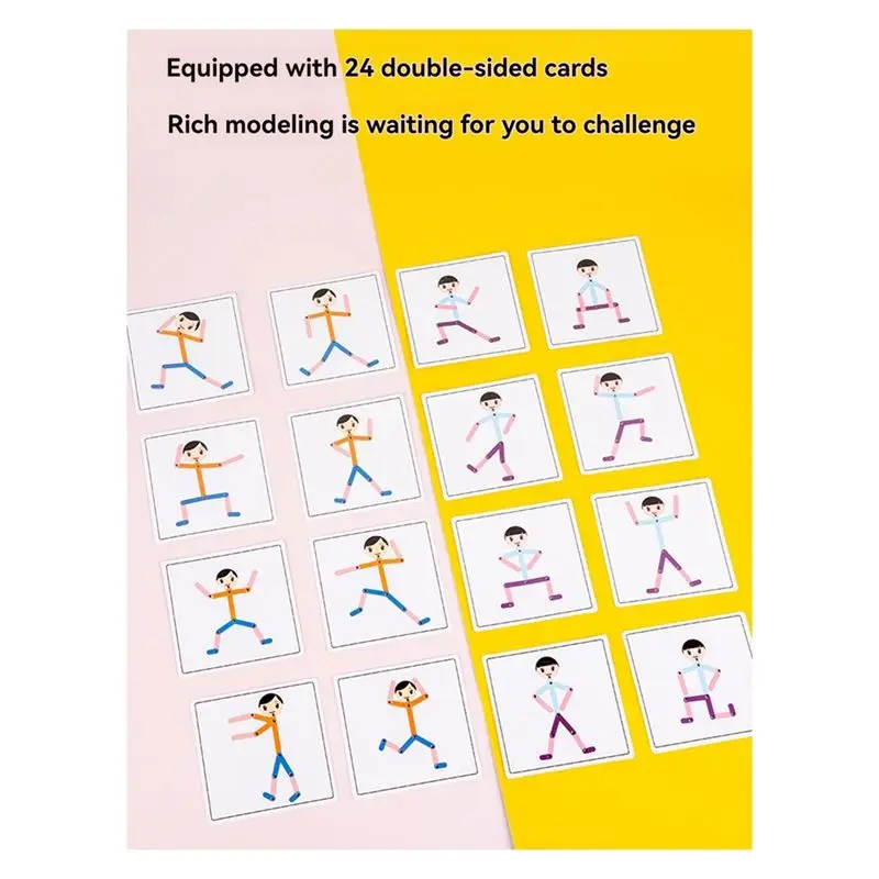 L81A 2025-Sport Houten Man Materiaal DIY Puzzel Educatief spel Vroeg leren voor kinderen Fijne motoriek