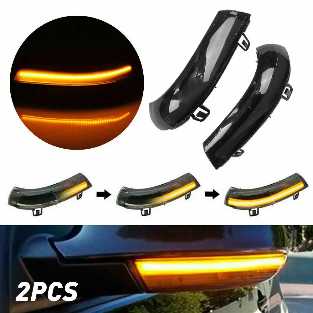 Collezione AliExpress 2 pz Dynamic Blinker per VW GOLF 5 GTI V MK5 Jetta Passat B5.5 B6 Sharan Superb B5 EOS LED indicatore di direzione specchio