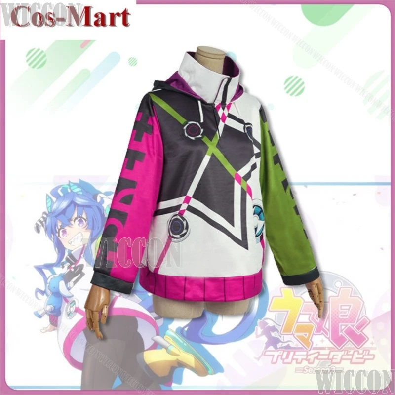 Umamusume Pretty Derby Twin Turbo Cosplay Umamusume Cosplay Twin Turbo Wig Rabbit Boots Halloween Hoodie Comic Con Outfit Party