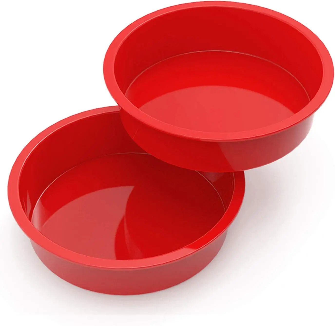 Round Cake Pan - Silicone Cake Mold for Baking, Non-stick Baking Pan for Layer Cake, Cheesecake and Chocolate Cake - 4\