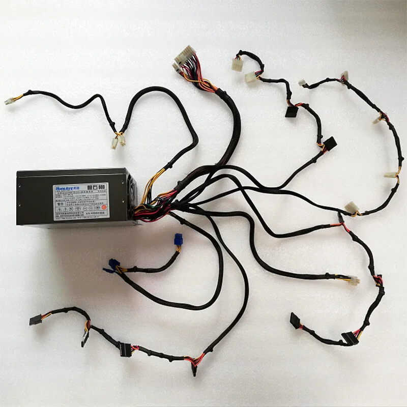 For Huntkey Panshi 600 500W Tower Server Power Supply HK600-11PEP