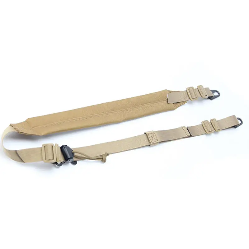 Solid Color Military Enthusiast Outdoor Task Rope Training Safety Dog Rope Metal Nylon Tactical Strap Accessories view 3