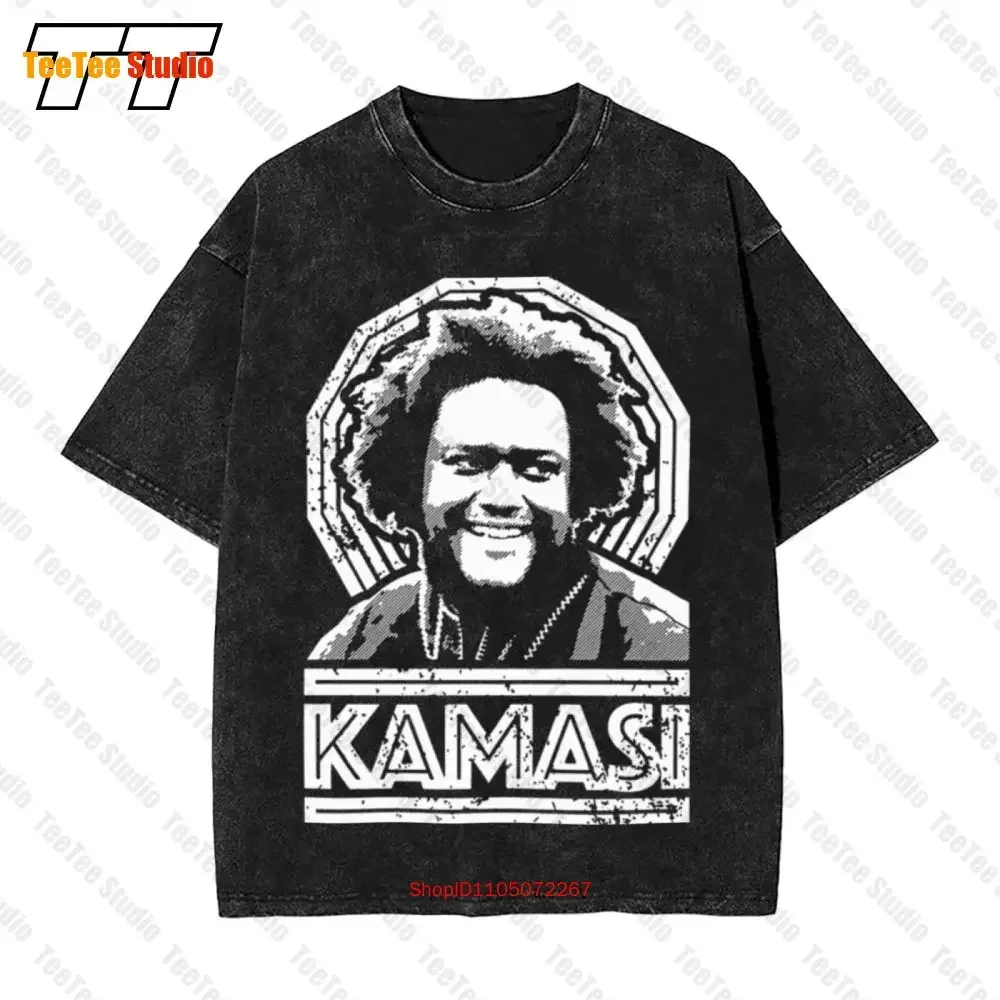 Kamasi Washington Tribute Jazz Saxophonist Vintage Oversized T-Shirt YH4X