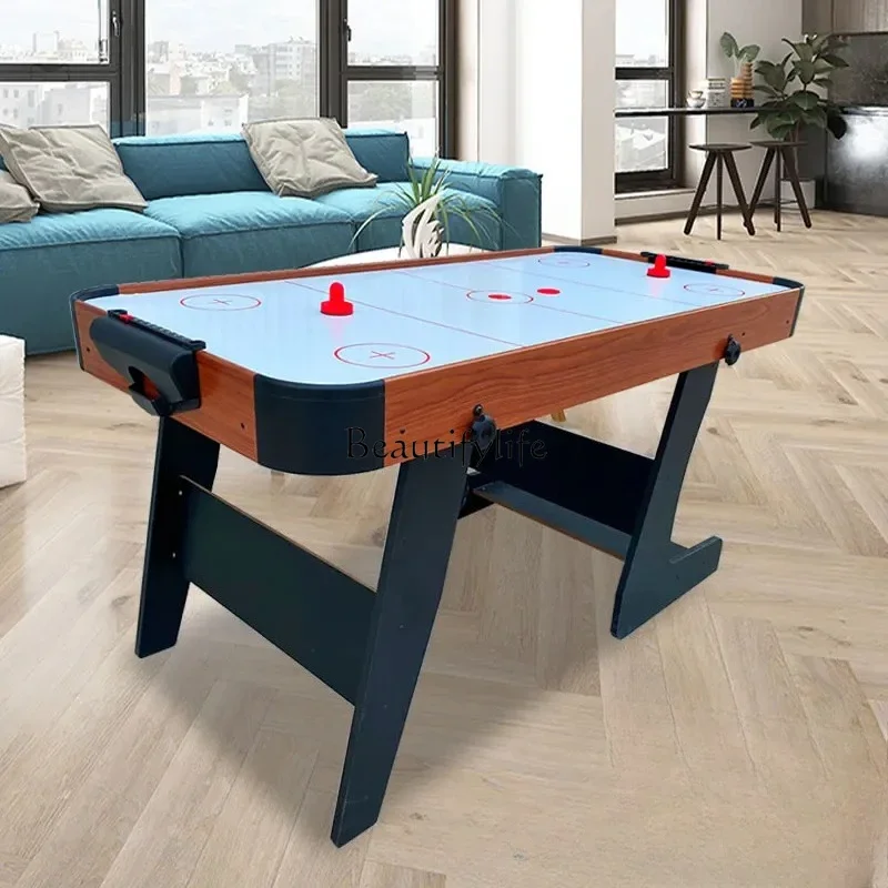 

LX23Стандартный настольный хоккейный автомат, большой хоккей с шайбой для взрослых, игрушечный стол для вечеринки